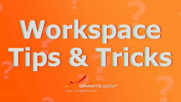 Workspace Tips and Tricks